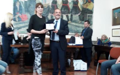 Βράβευση της Εθνικής Ομάδας Μπάσκετ Κωφών Γυναικών από τον Δήμο Ρόδου